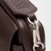 Small Pebble messenger bag in supple grained calfskin Oxblood Small Pebble messenger bag in supple grained calfskin Oxblood
