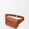 Small Puzzle bumbag in classic calfskin Tan