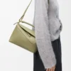 Small Puzzle Edge bag in classic calfskin Eucalyptus Green Small Puzzle Edge bag in classic calfskin Eucalyptus Green