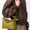 Small Puzzle Edge bag in classic calfskin Light Moss Small Puzzle Edge bag in classic calfskin Light Moss