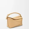 Small Puzzle Edge bag in classic calfskin Silk Beige Small Puzzle Edge bag in classic calfskin Silk Beige