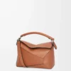 Small Puzzle Edge bag in classic calfskin Tan Small Puzzle Edge bag in classic calfskin Tan