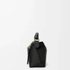 Small Puzzle Edge bag in soft grained calfskin Black Small Puzzle Edge bag in soft grained calfskin Black