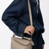 Small Puzzle Edge bag in soft grained calfskin Clay Small Puzzle Edge bag in soft grained calfskin Clay