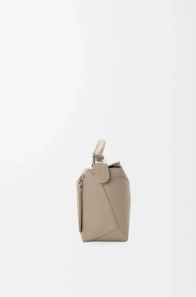 Small Puzzle Edge bag in soft grained calfskin Clay Small Puzzle Edge bag in soft grained calfskin Clay