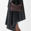 Small Puzzle Edge bag in soft grained calfskin Dark Chestnut Small Puzzle Edge bag in soft grained calfskin Dark Chestnut