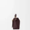 Small Puzzle Edge bag in soft grained calfskin Dark Chestnut Small Puzzle Edge bag in soft grained calfskin Dark Chestnut