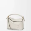 Small Puzzle Edge bag in soft grained calfskin Light Ghost Small Puzzle Edge bag in soft grained calfskin Light Ghost