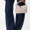 Small Puzzle Edge bag in soft grained calfskin Light Ghost Small Puzzle Edge bag in soft grained calfskin Light Ghost