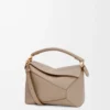 Small Puzzle Edge bag in soft grained calfskin Sand Small Puzzle Edge bag in soft grained calfskin Sand