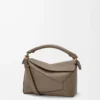 Small Puzzle Edge bag in soft grained calfskin Taupe Small Puzzle Edge bag in soft grained calfskin Taupe