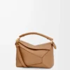 Small Puzzle Edge bag in soft grained calfskin Toffee Small Puzzle Edge bag in soft grained calfskin Toffee