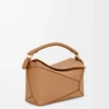 Small Puzzle Edge bag in soft grained calfskin Toffee Small Puzzle Edge bag in soft grained calfskin Toffee
