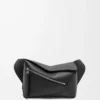 Small Puzzle Edge bumbag in classic calfskin Black