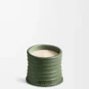 Small Scent of Marihuana candle Dark Green