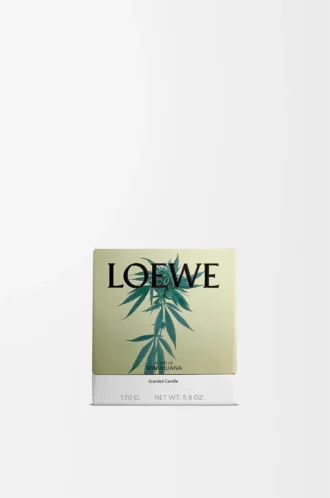 Small Scent of Marihuana candle Dark Green