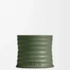Small Scent of Marihuana candle Dark Green