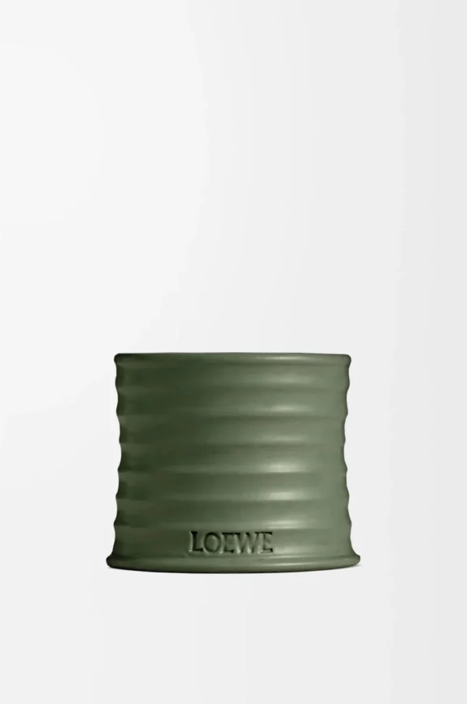 Small Scent of Marihuana candle Dark Green
