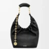 Small Squeeze bag in mellow nappa lambskin Black Small Squeeze bag in mellow nappa lambskin Black