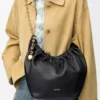 Small Squeeze bag in mellow nappa lambskin Black Small Squeeze bag in mellow nappa lambskin Black