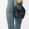 Small Squeeze bag in mellow nappa lambskin Black Small Squeeze bag in mellow nappa lambskin Black