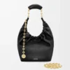 Small Squeeze bag in mellow nappa lambskin Black Small Squeeze bag in mellow nappa lambskin Black