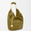 Small Squeeze bag in mellow nappa lambskin Olive Small Squeeze bag in mellow nappa lambskin Olive