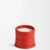 Small Tomato Leaves candle Red Small Tomato Leaves candle Red