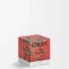 Small Tomato Leaves candle Red Small Tomato Leaves candle Red