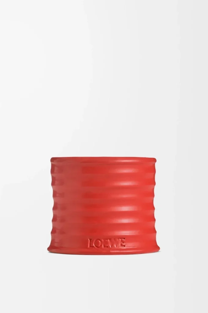 Small Tomato Leaves candle Red Small Tomato Leaves candle Red