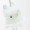 Snow Bunny charm in shearling White Snow Bunny charm in shearling White