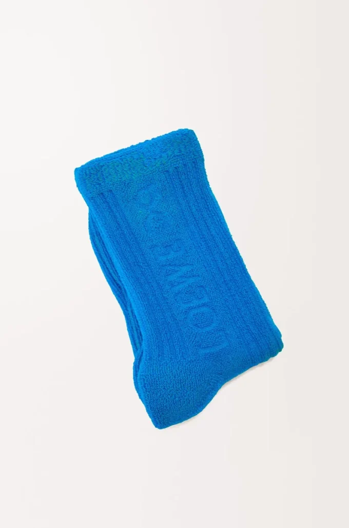 Socks in cotton Blue Socks in cotton Blue