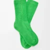 Socks in cotton Green Socks in cotton Green