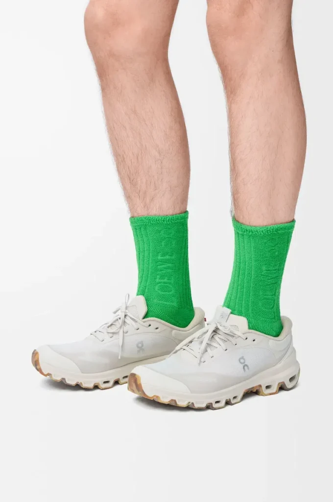 Socks in cotton Green Socks in cotton Green