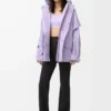 Soft bootleg pants in technical jersey Black Soft bootleg pants in technical jersey Black