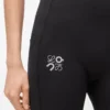 Soft bootleg pants in technical jersey Black Soft bootleg pants in technical jersey Black
