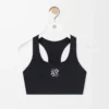 Soft bra in technical jersey Black Soft bra in technical jersey Black