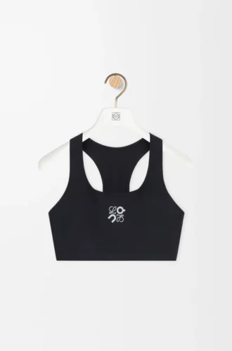 Soft bra in technical jersey Black Soft bra in technical jersey Black