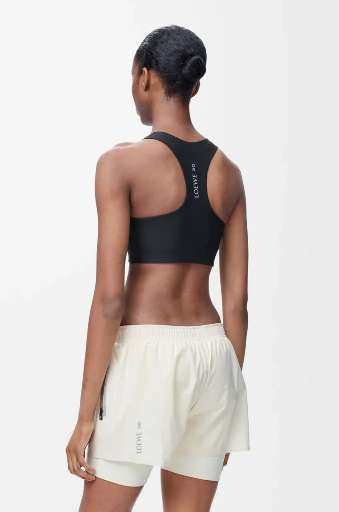 Soft bra in technical jersey Black Soft bra in technical jersey Black