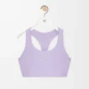 Soft bra in technical jersey Lilac Soft bra in technical jersey Lilac