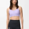 Soft bra in technical jersey Lilac Soft bra in technical jersey Lilac