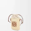 Square pocket in iraca palm and calfskin Natural/Tan Square pocket in iraca palm and calfskin Natural/Tan