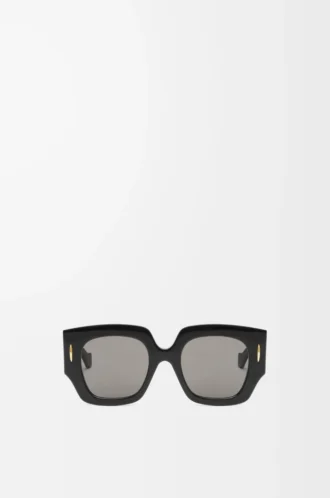 Square Screen sunglasses Black