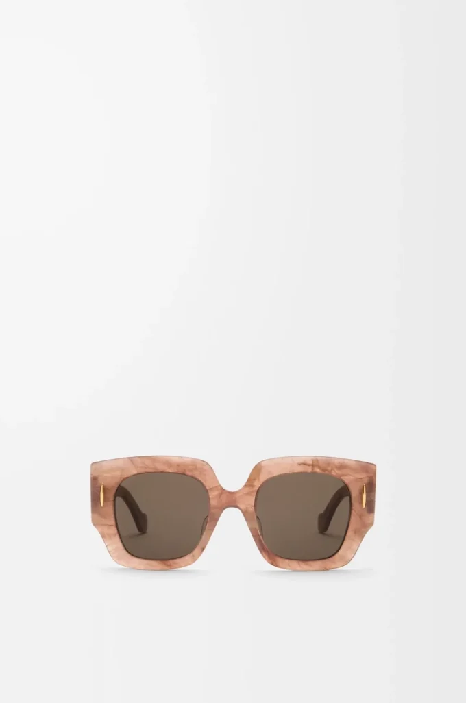 Square Screen sunglasses Marble Dark Pink Square Screen sunglasses Marble Dark Pink