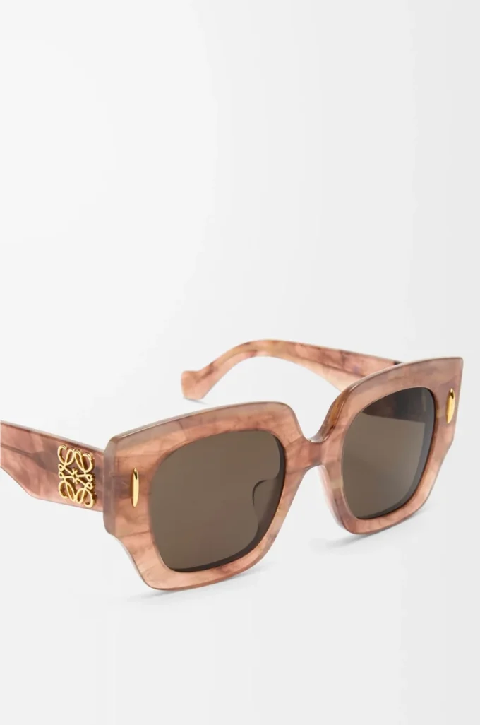 Square Screen sunglasses Marble Dark Pink Square Screen sunglasses Marble Dark Pink