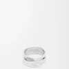 Stacked ring in sterling silver Silver Stacked ring in sterling silver Silver