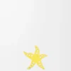 Starfish dice in calfskin Yellow/Tan Starfish dice in calfskin Yellow/Tan
