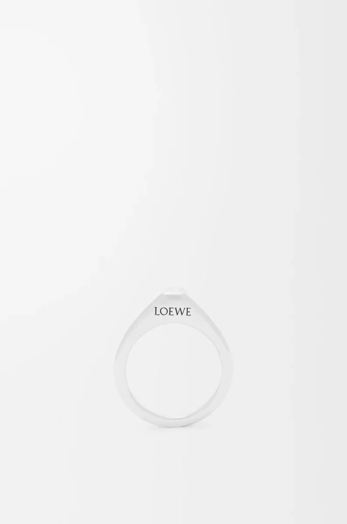 Stirrup ring in sterling silver Silver Stirrup ring in sterling silver Silver