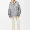 Storm anorak in technical shell Beige/Blue Storm anorak in technical shell Beige/Blue