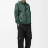 Storm anorak in technical shell Green/Black Storm anorak in technical shell Green/Black